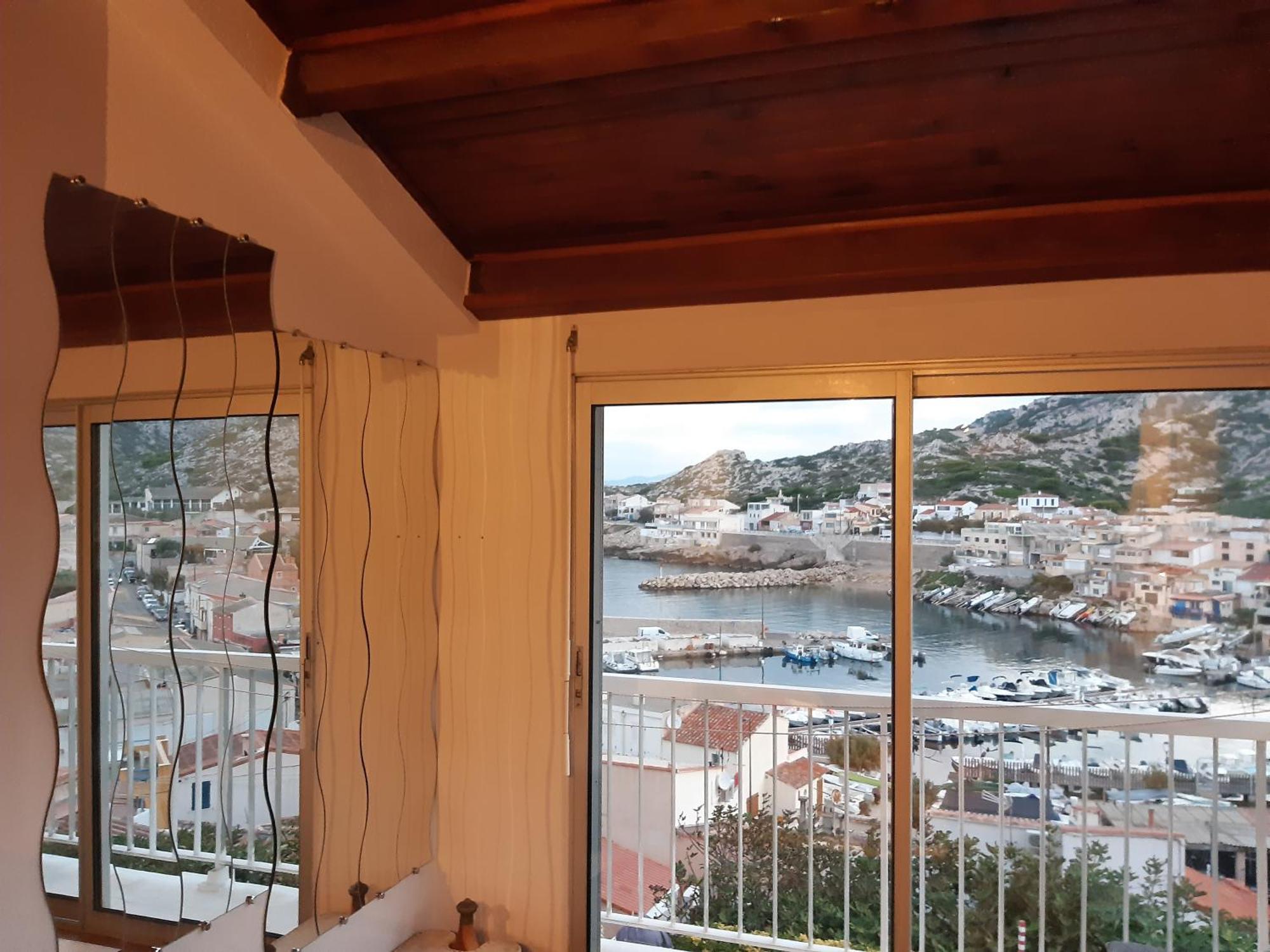 Cabanon Vue Mer Et Calanques Les Goudes Marseille Luaran gambar